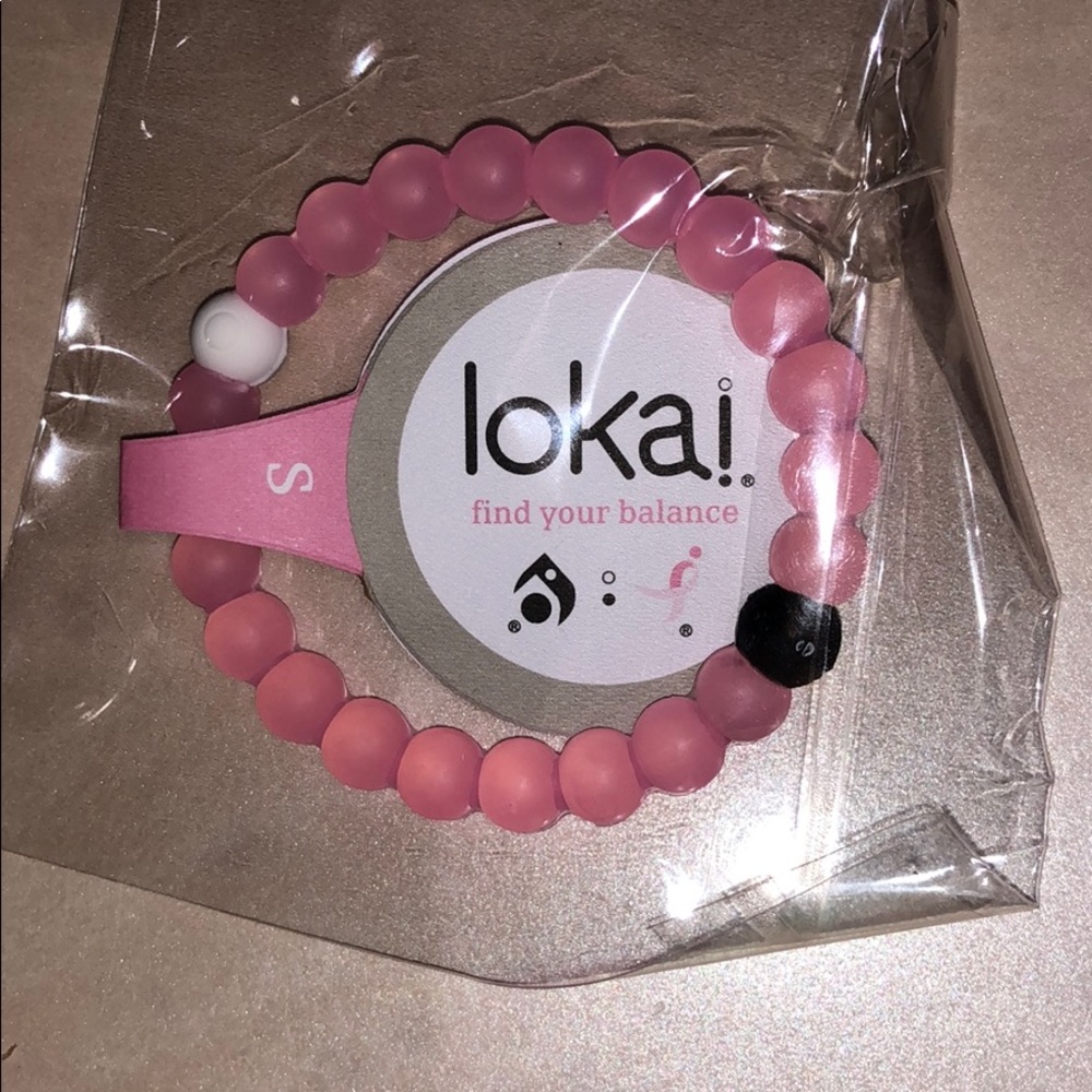 Pink lokai bracelet